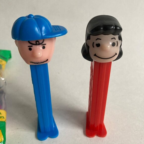 Lot 3 PEANUTS PEZ Dispensers Charlie Brown & Lucy 1 is NEW - Picture 2 of 7